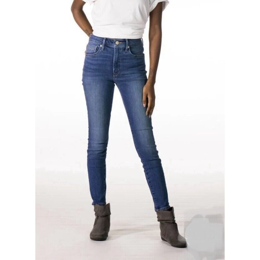 Revtown High-Rise Skinny Jeans Women's Size 28R Everyday Indigo